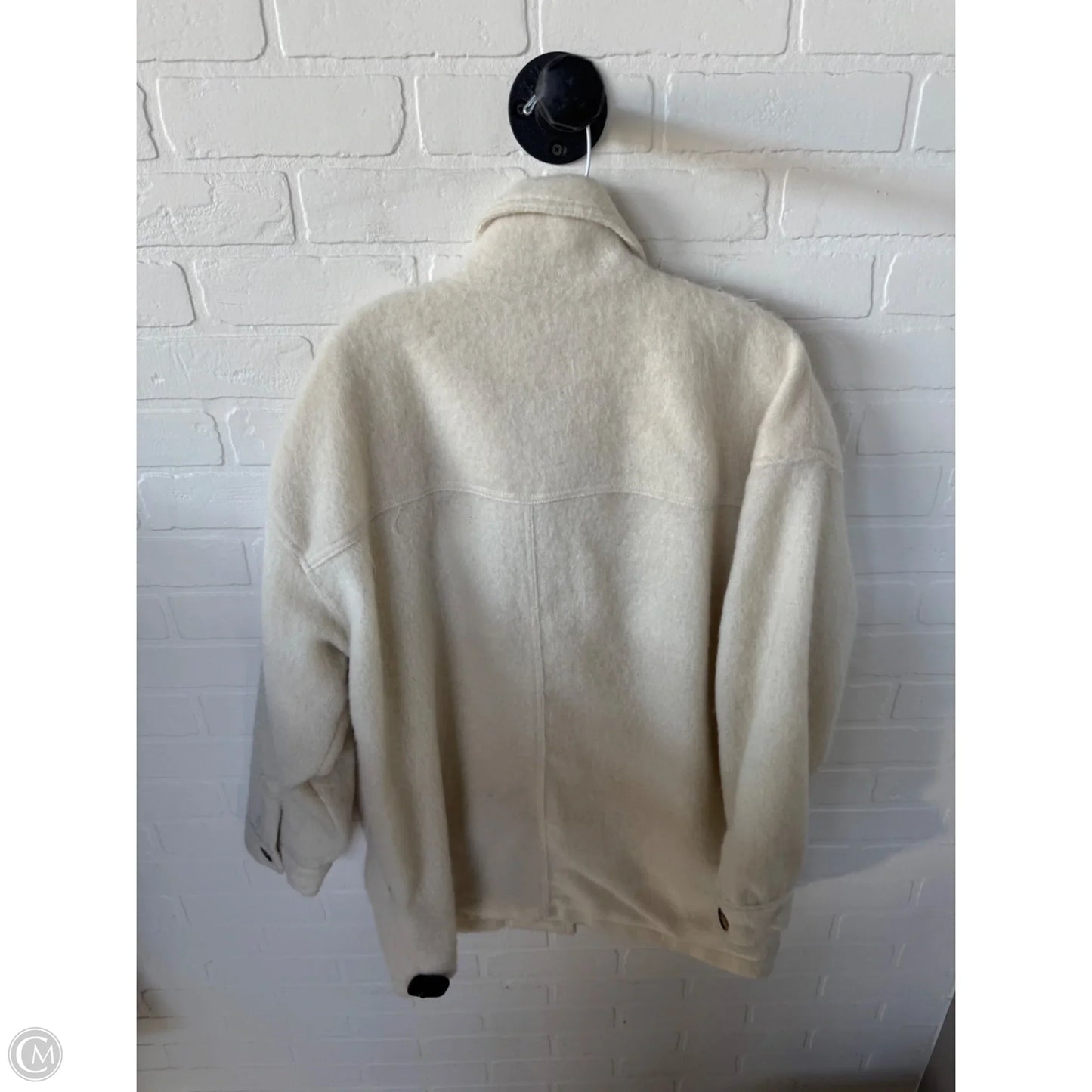 Jacket Shirt By Universal Thread In Cream, Size: Xl