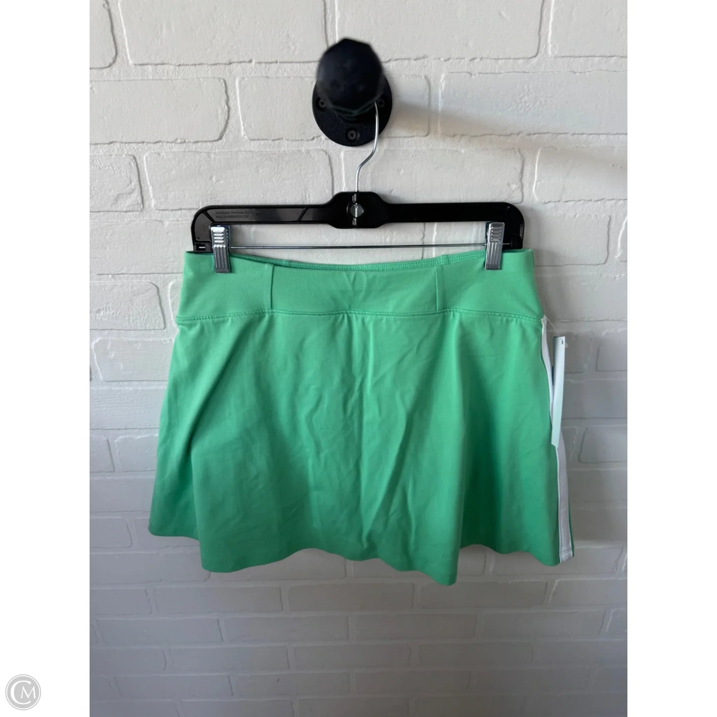 Athletic Skort By Talbots In Green & White, Size: 8p