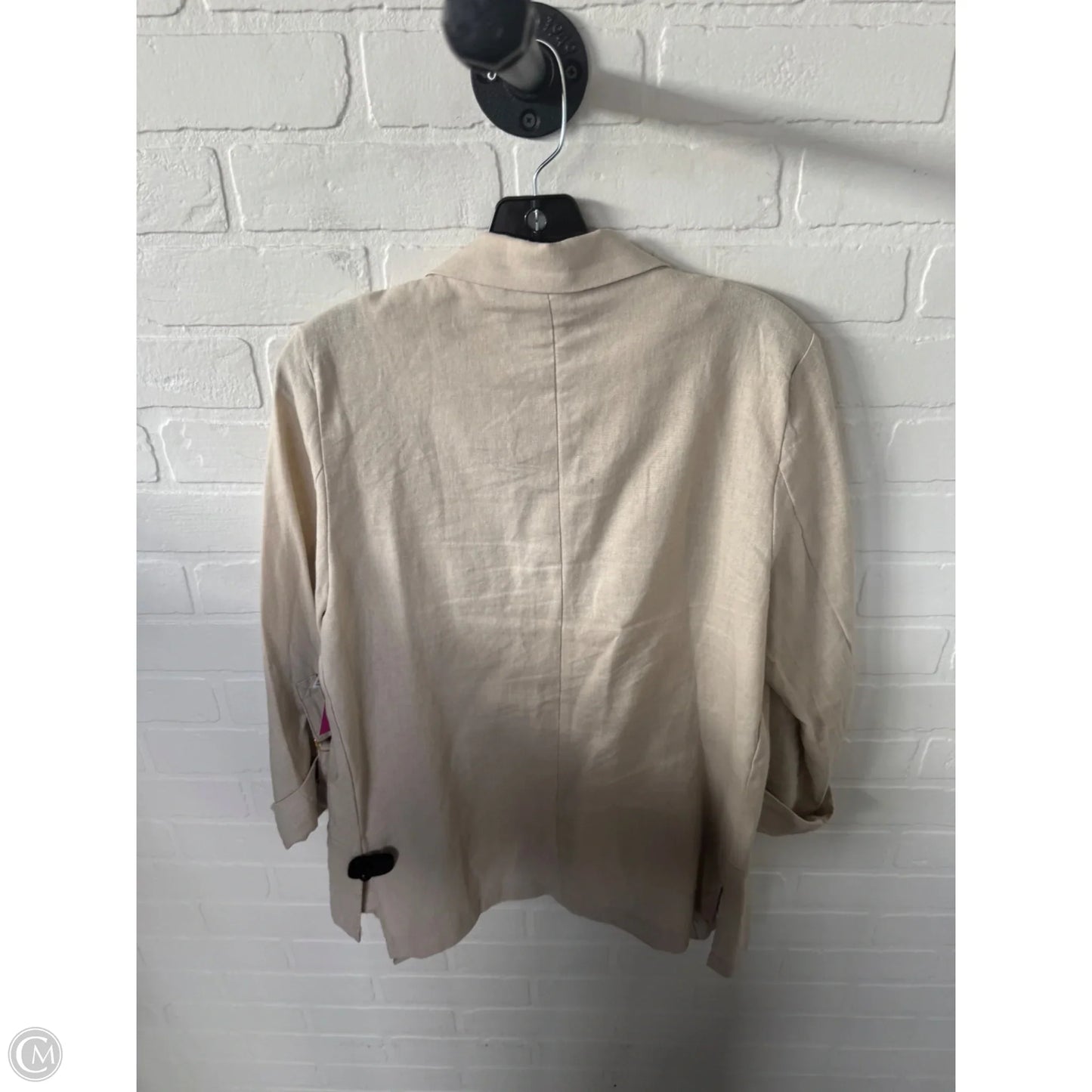 Blazer By Ellen Tracy In Tan, Size: M