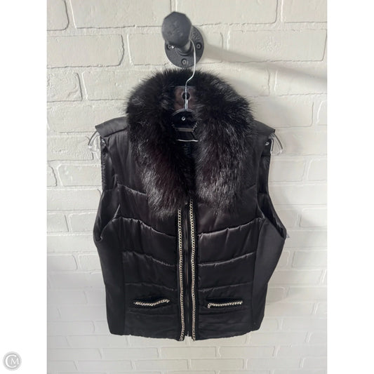 Vest Puffer & Quilted By White House Black Market In Black, Size: Xl