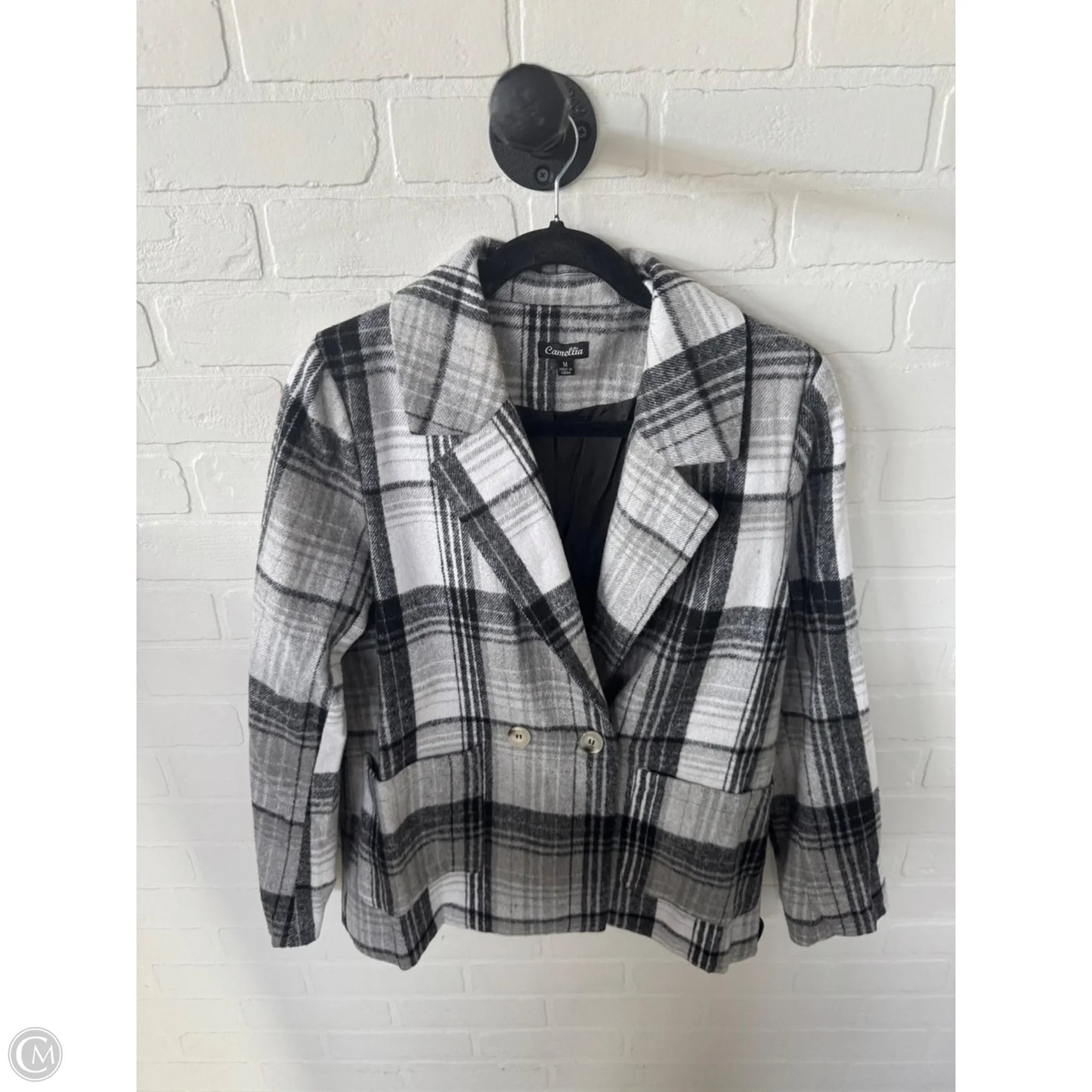 Blazer By Cmc In Grey & White, Size: M