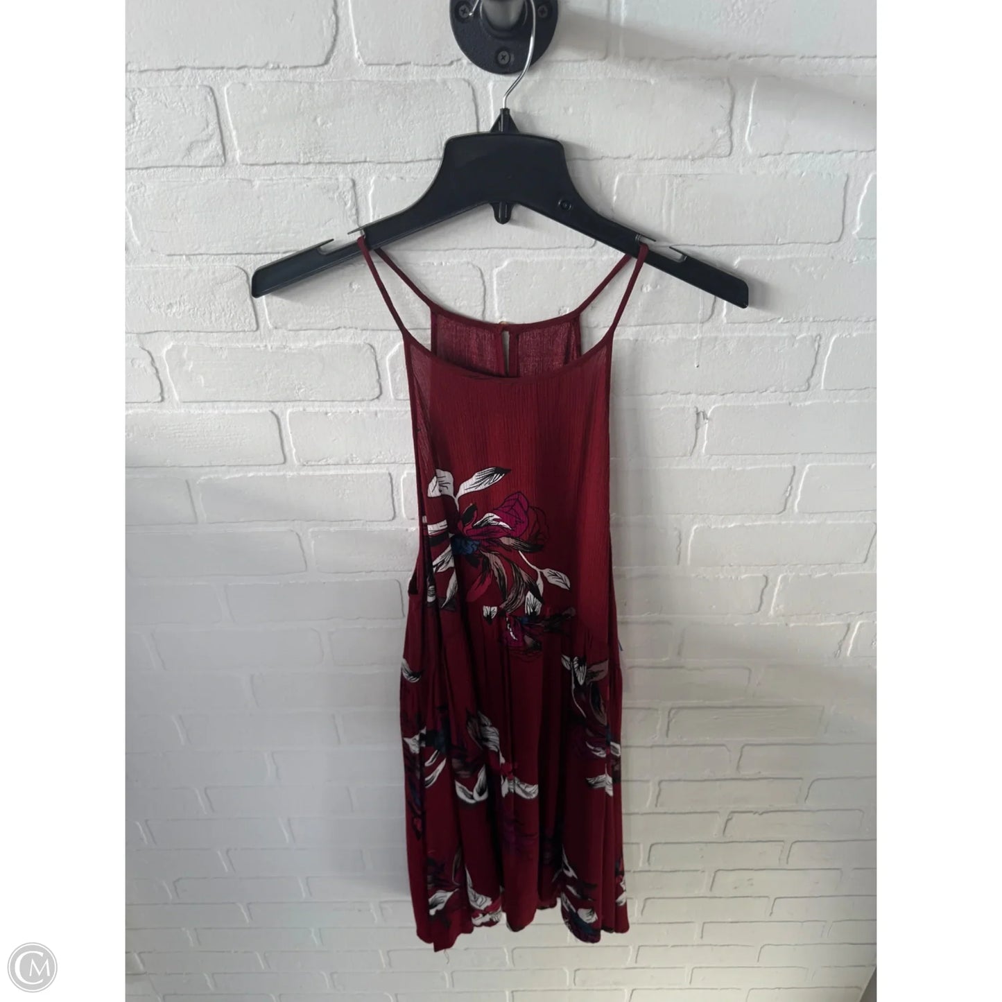 Dress Casual Short By Entro In Red & White, Size: L