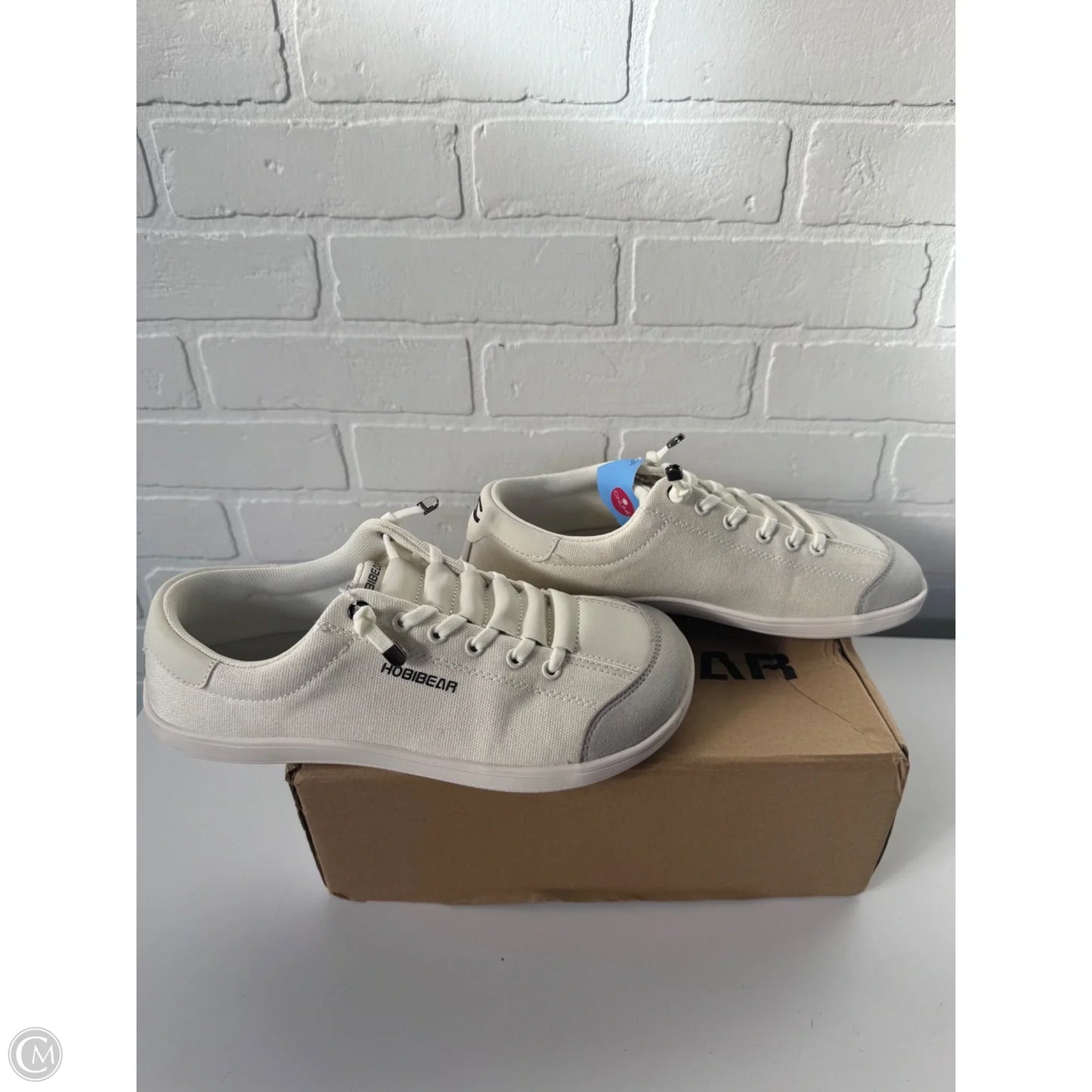 Shoes Sneakers By Cme In Grey & White, Size: 8.5