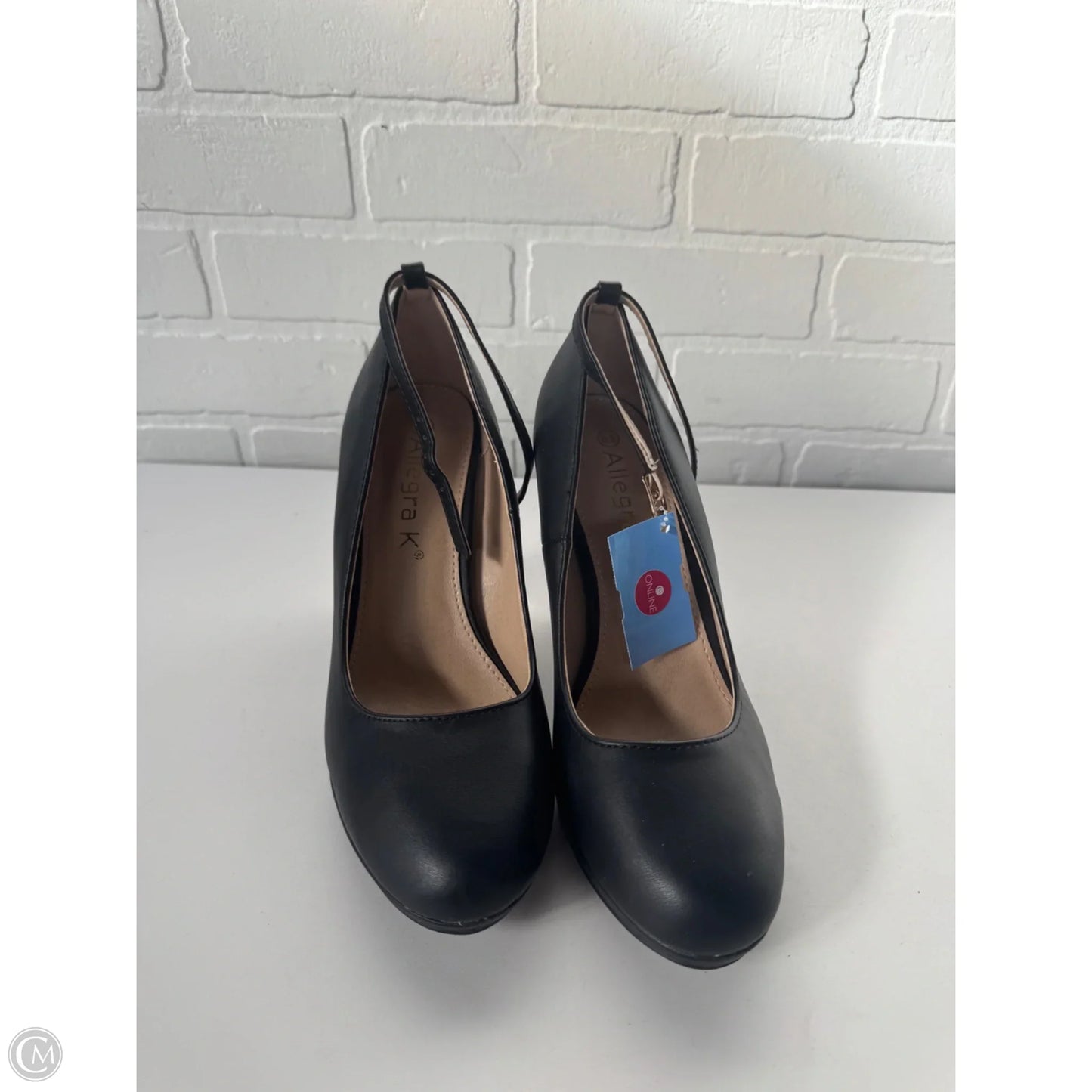 Shoes Heels Block By Allegra K In Black, Size: 8.5