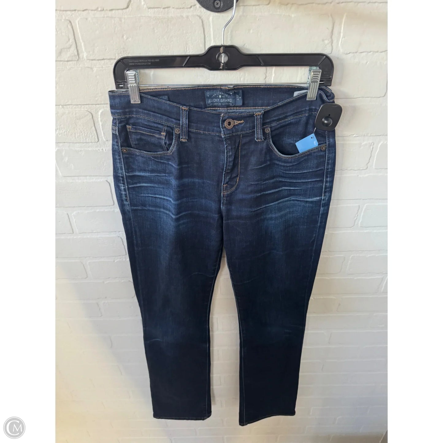 Jeans Boot Cut By Lucky Brand In Blue Denim, Size: 4