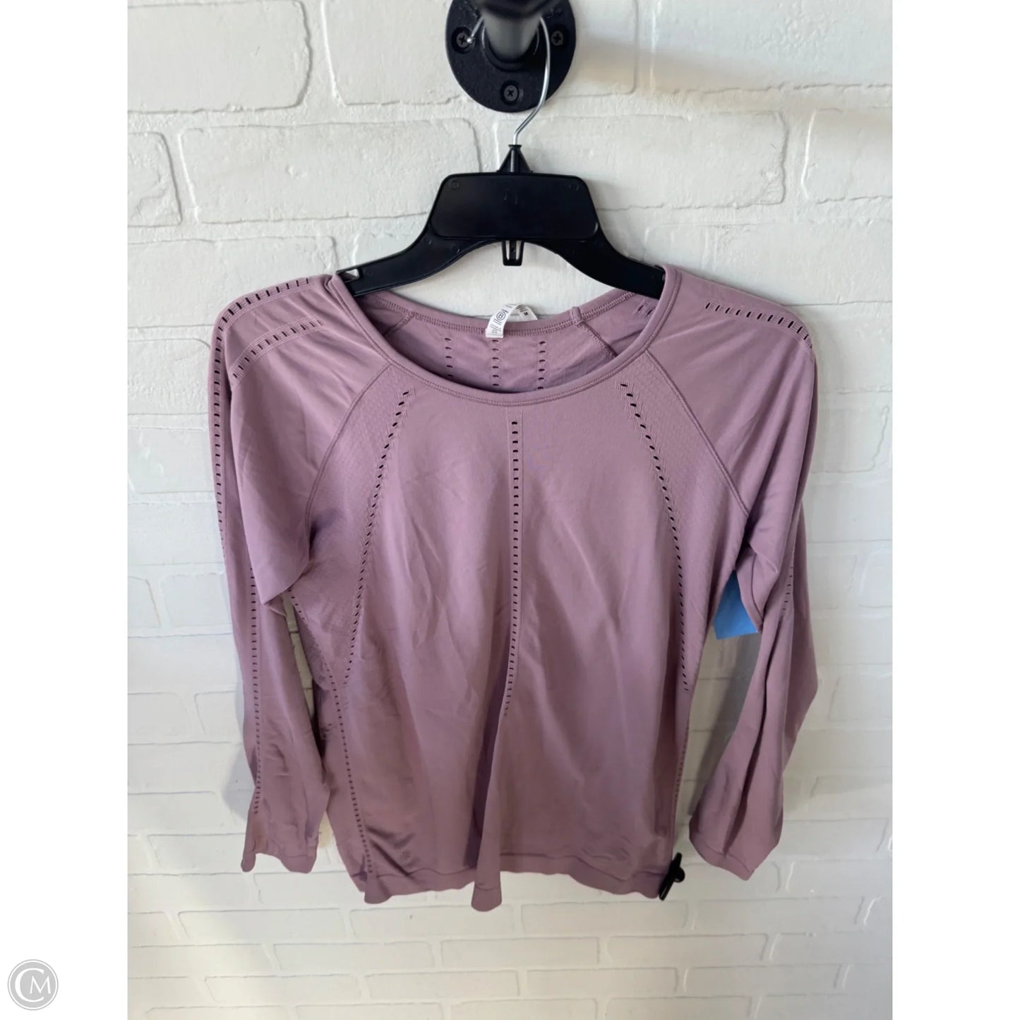 Athletic Top Long Sleeve Crewneck By Athleta In Pink, Size: M