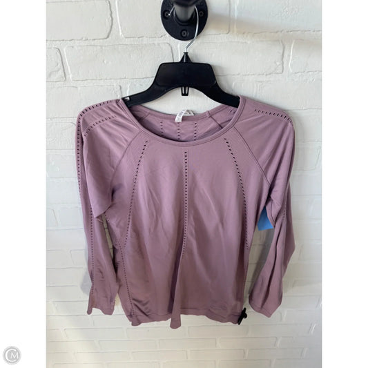Athletic Top Long Sleeve Crewneck By Athleta In Pink, Size: M