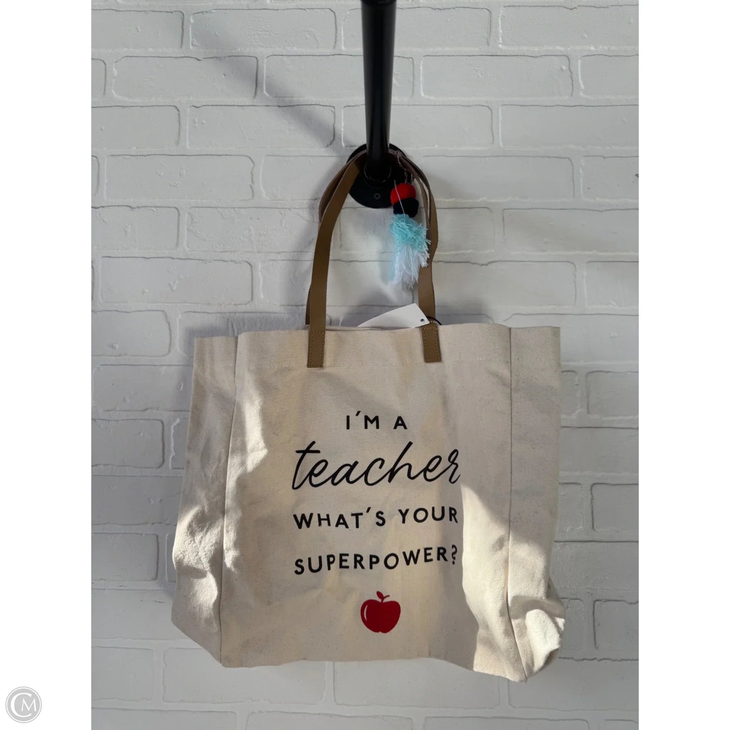 Tote By Clothes Mentor, Size: Large