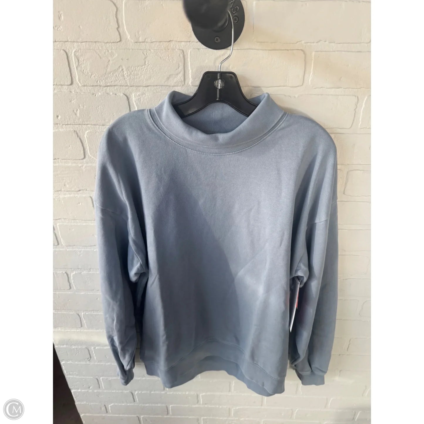Sweatshirt Collar By Gap In Blue, Size: S