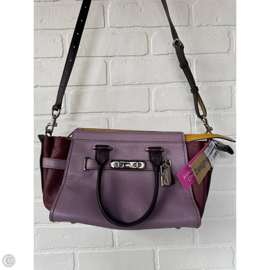 Handbag Designer By Coach, Size: Medium