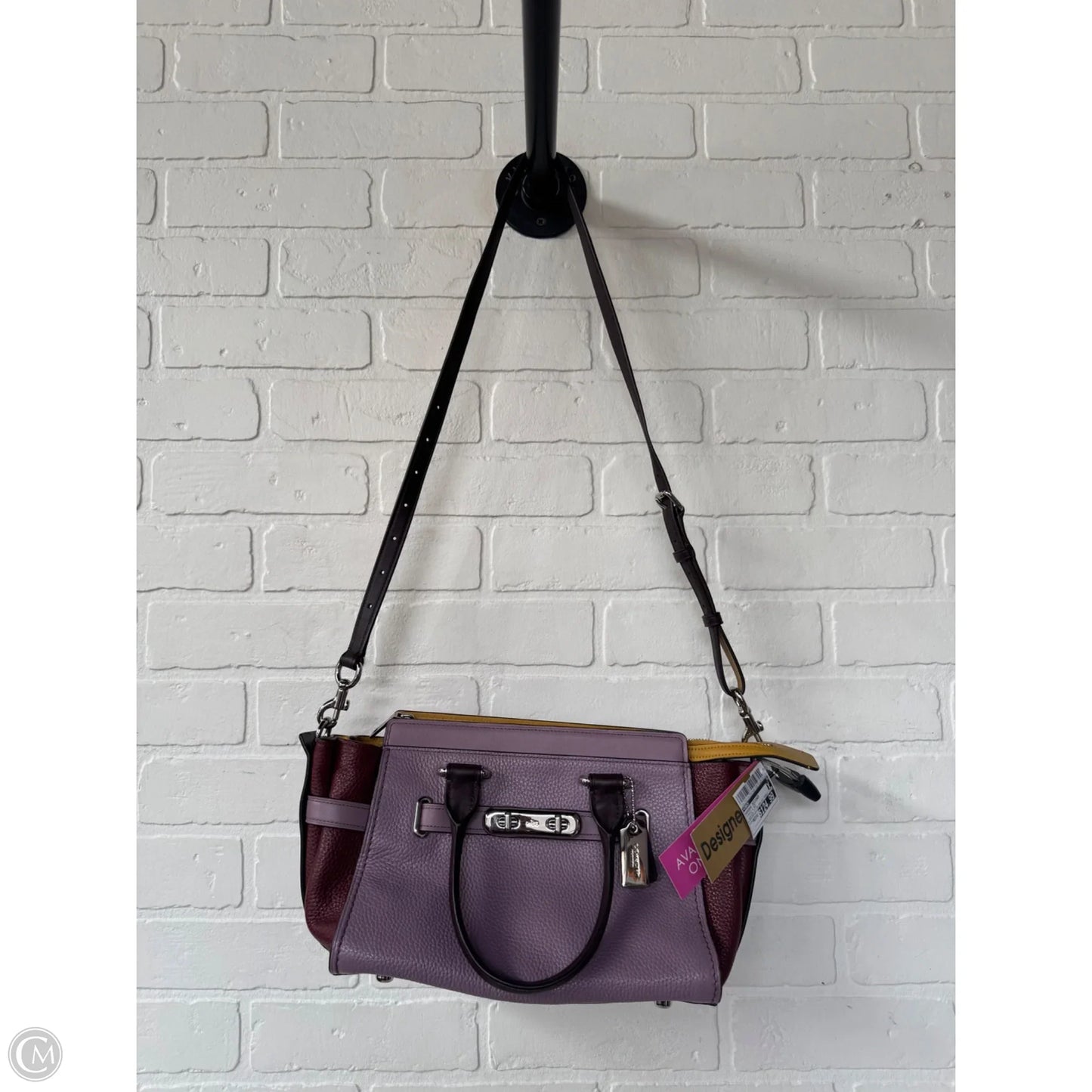 Handbag Designer By Coach, Size: Medium