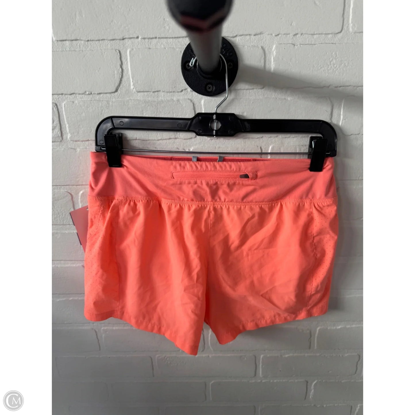 Athletic Shorts By Nike In Orange, Size: 4