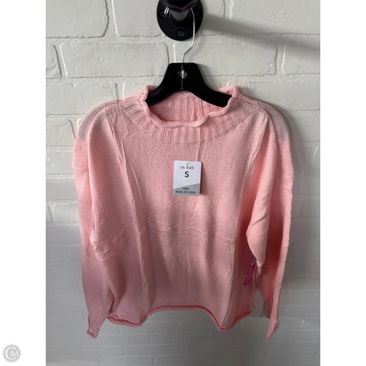 Sweater By Cme In Pink, Size: S