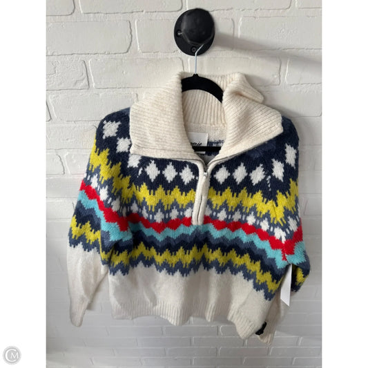 Sweater By Aerie In Blue & Red & White, Size: Xs