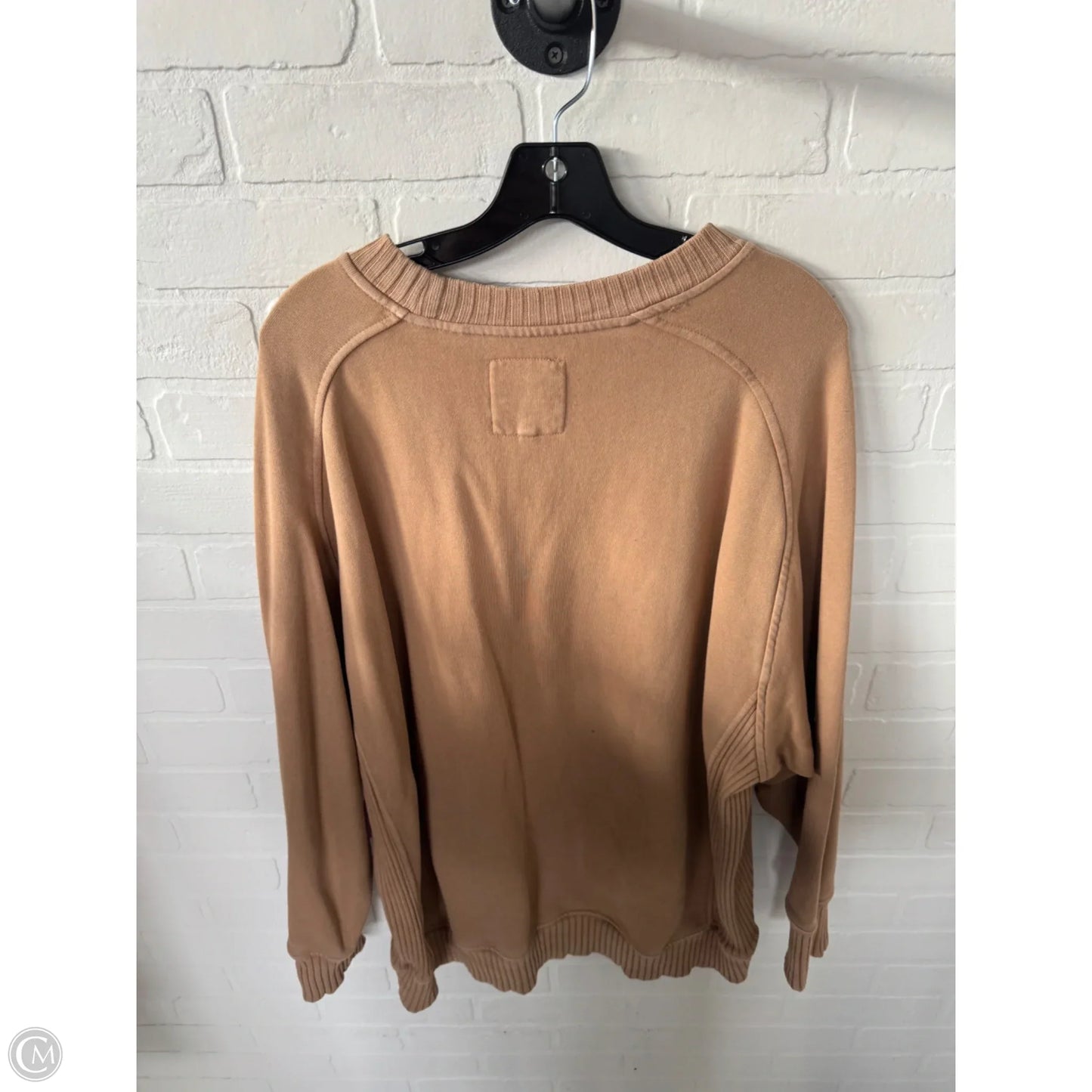 Sweatshirt Crewneck By Aerie In Brown, Size: M
