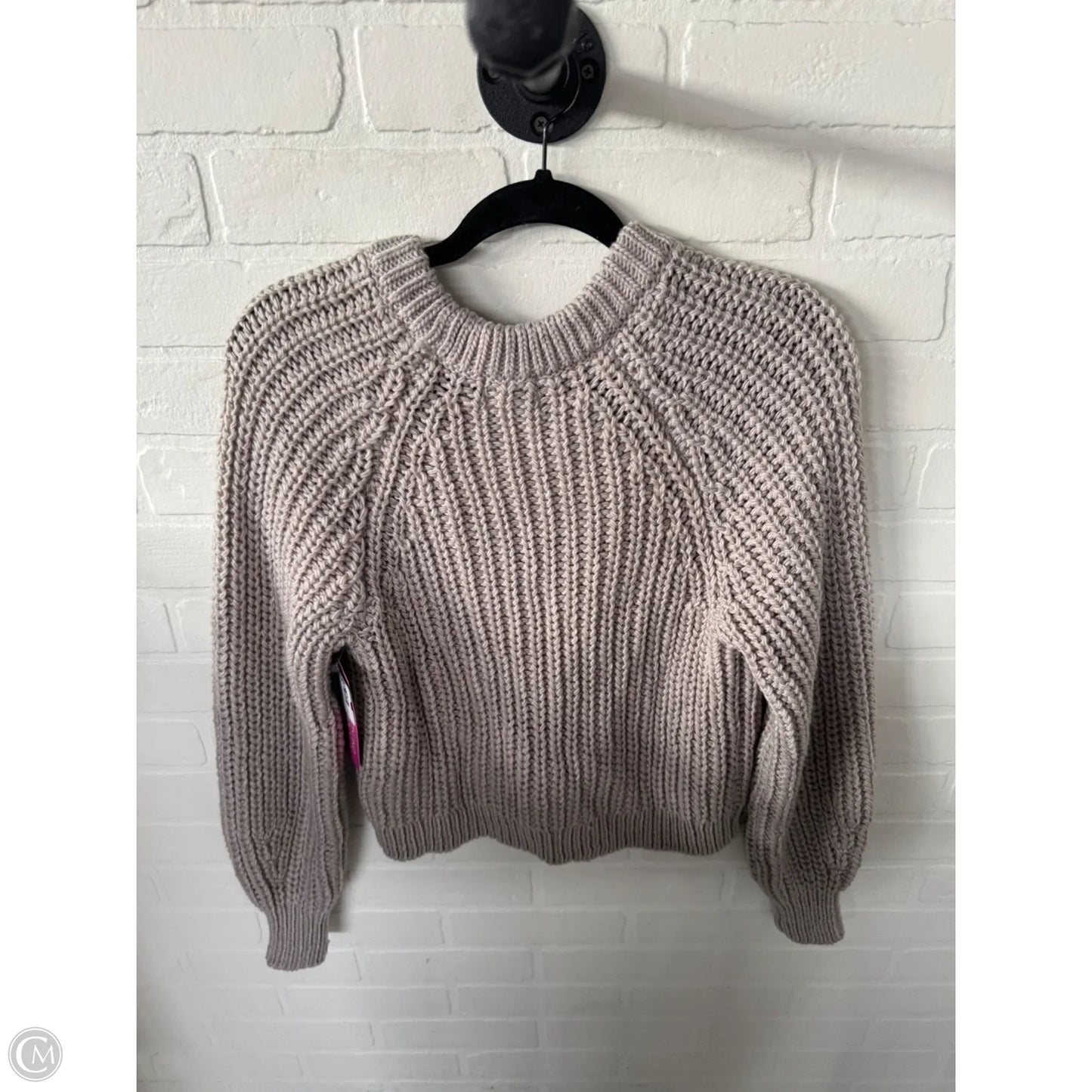 Sweater Cardigan By H&m In Brown, Size: Xs