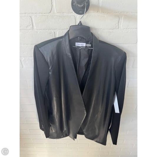Blazer By Calvin Klein In Black, Size: L