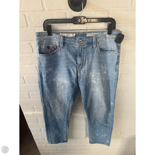 Jeans Boyfriend By Pilcro In Blue Denim, Size: 10