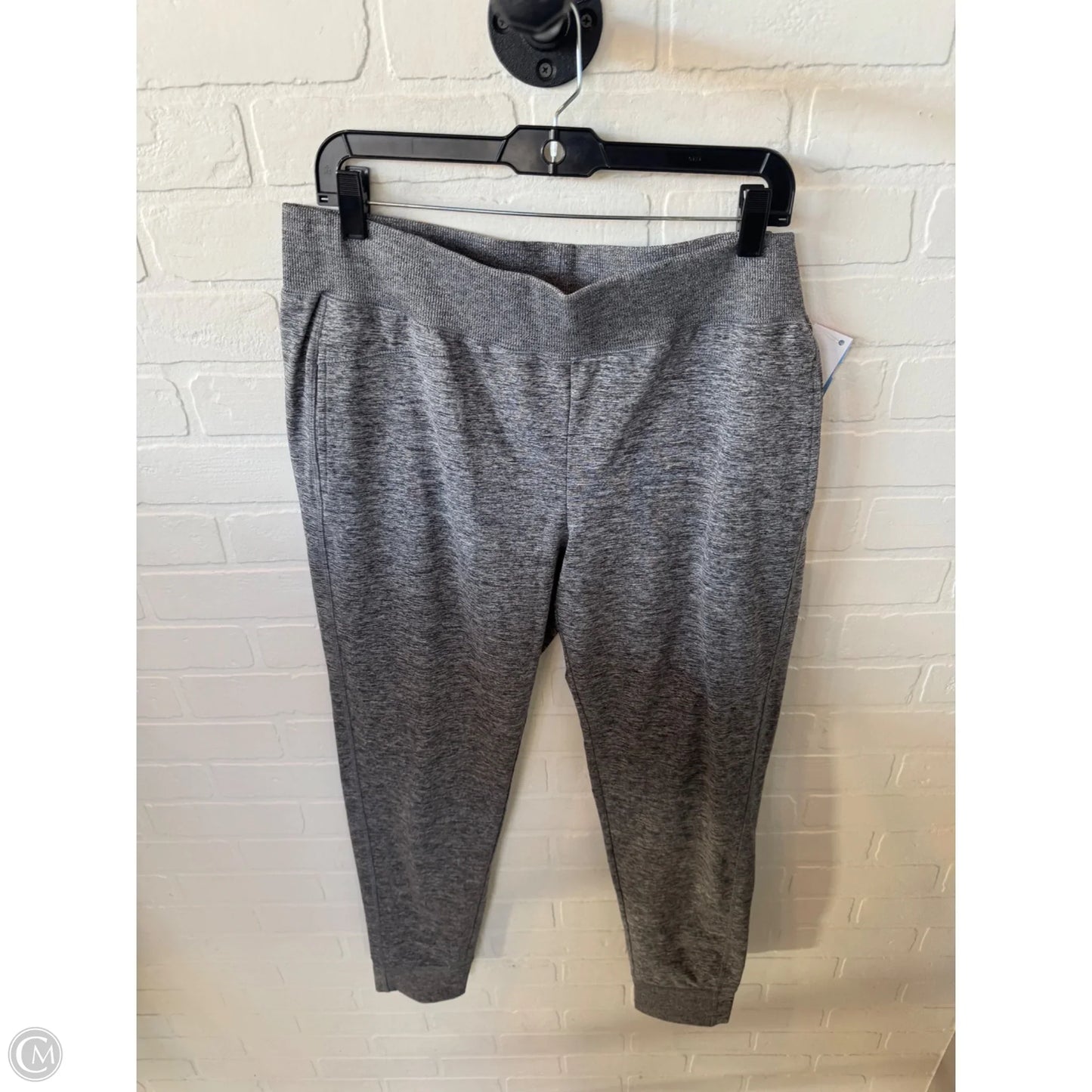 Athletic Pants By Zella In Grey, Size: 12