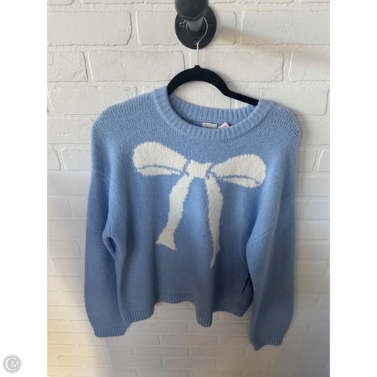 Sweater By A New Day In Blue & White, Size: L