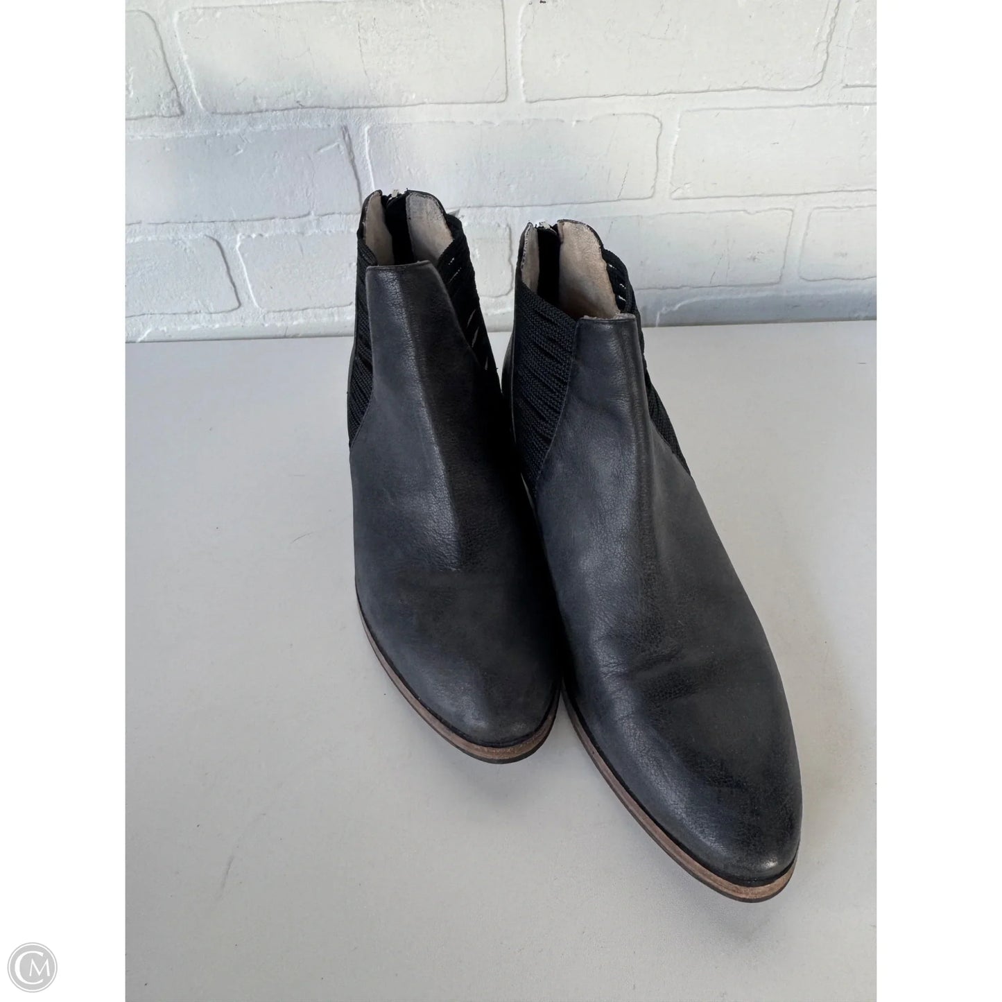 Boots Ankle Heels By Aquatalia In Black, Size: 8
