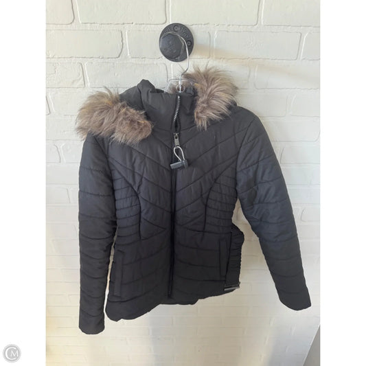 Coat Puffer & Quilted By Cmc In Black, Size: S