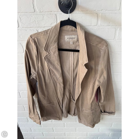 Blazer By Liverpool In Tan, Size: M