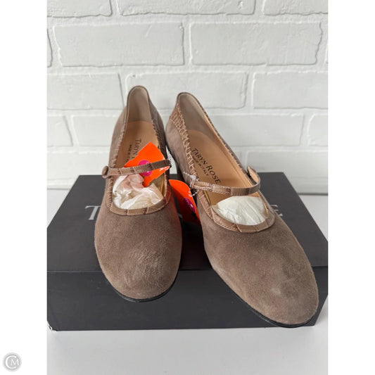 Shoes Heels Block By Taryn Rose In Brown, Size: 7.5
