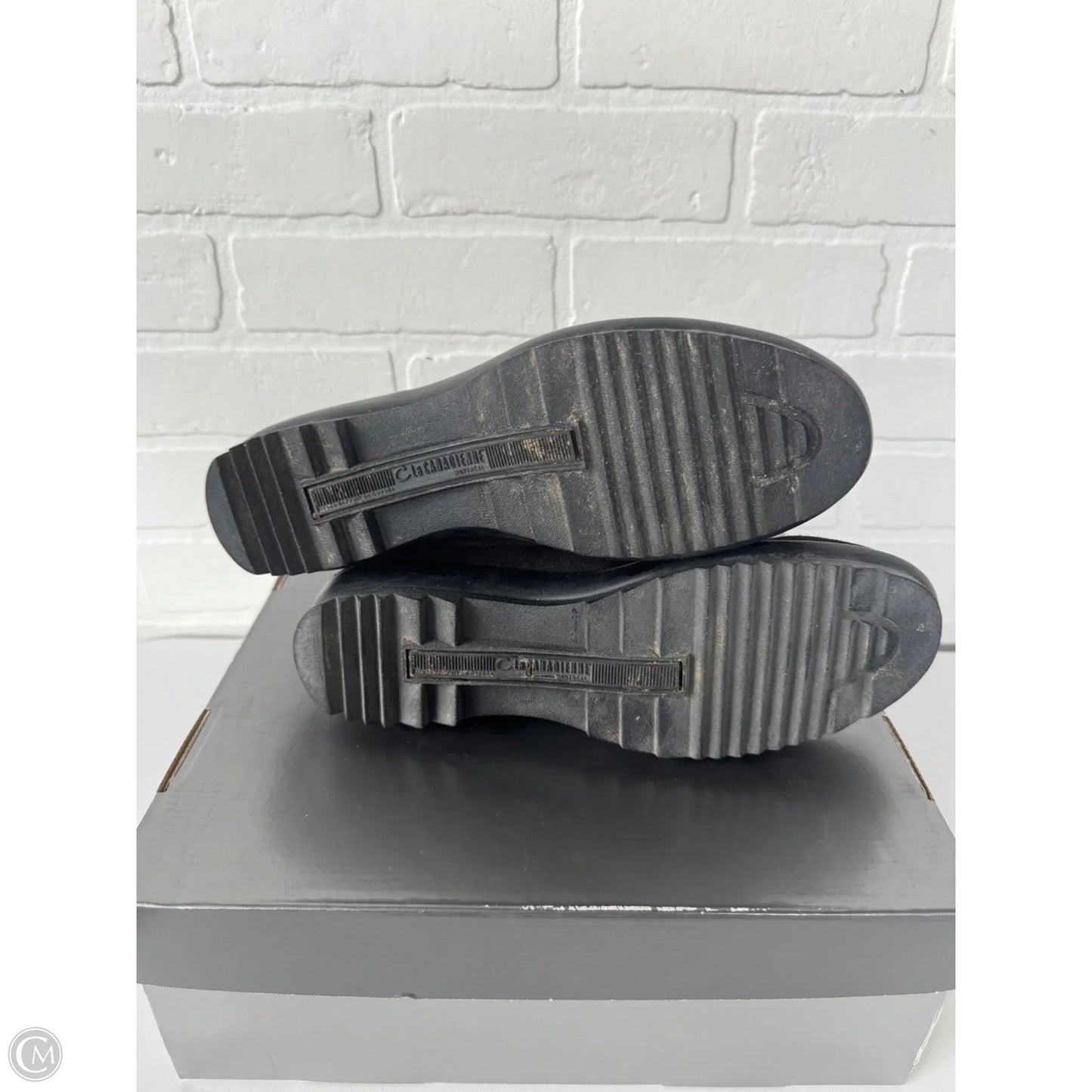 Boots Ankle Flats By Cma In Black, Size: 7.5