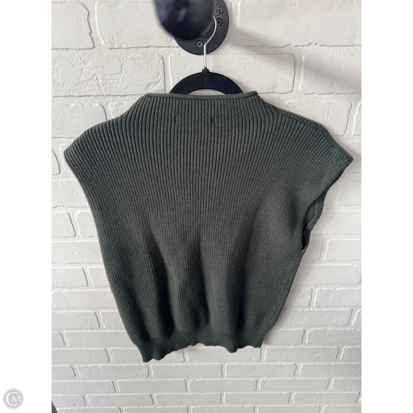 Vest Sweater By Anrabess In Green, Size: S