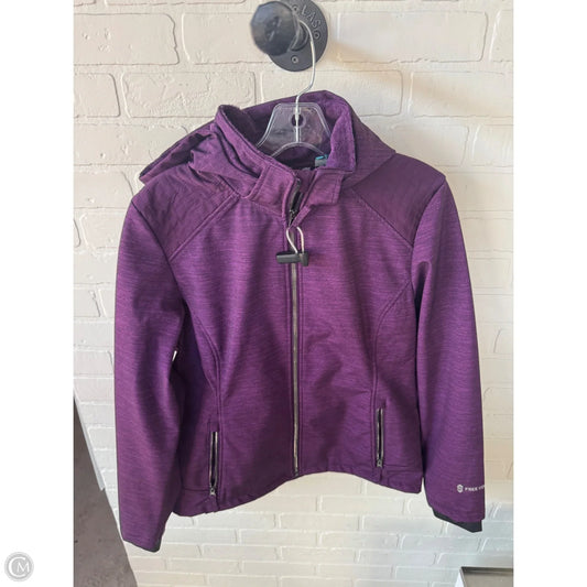 Jacket Fleece By Free Country In Purple, Size: M