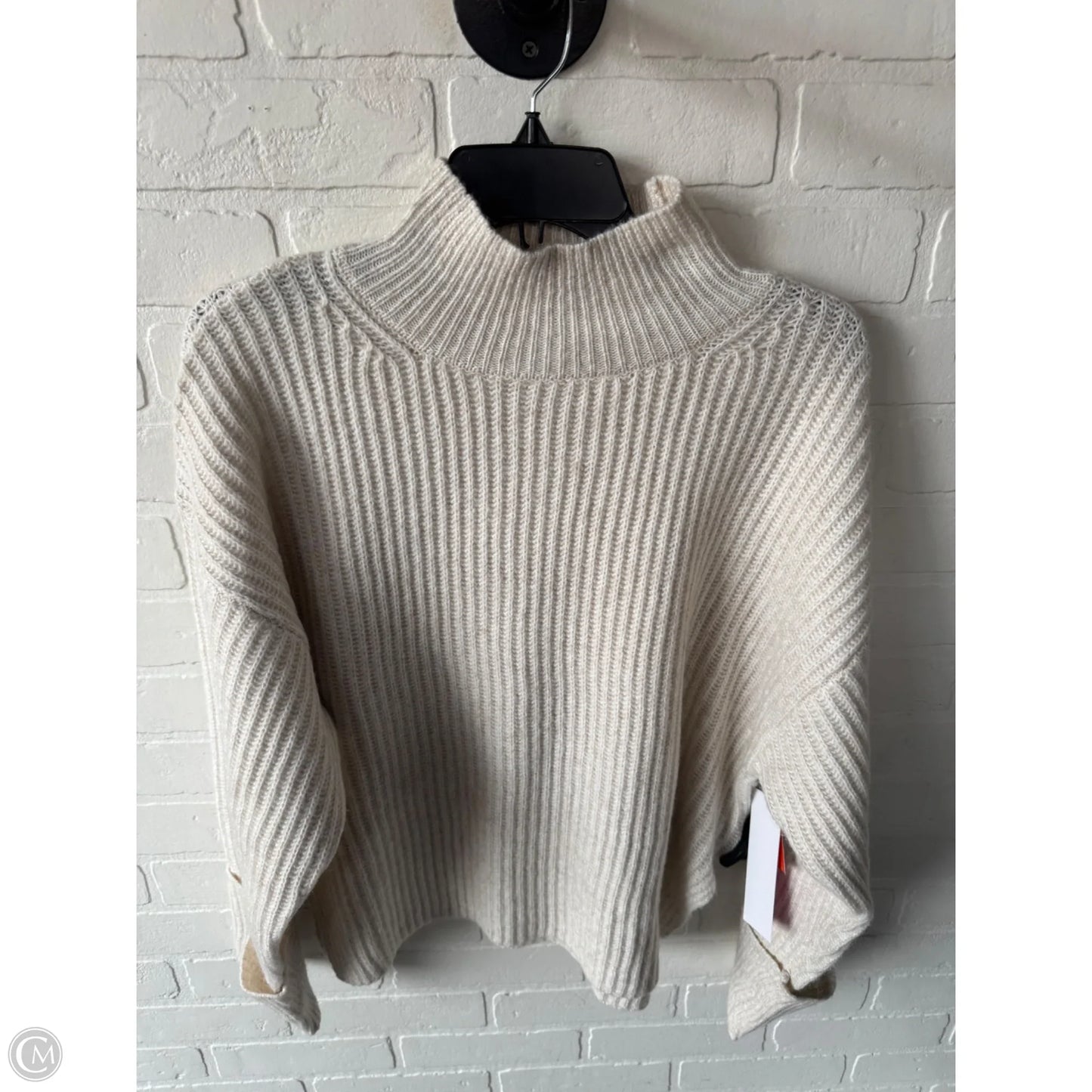 Sweater By Top Shop In Cream, Size: S