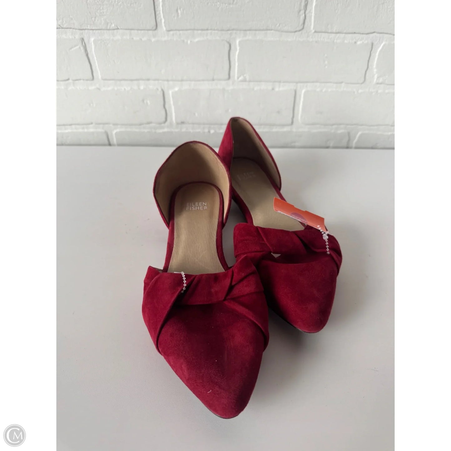 Shoes Flats By Eileen Fisher In Red, Size: 9