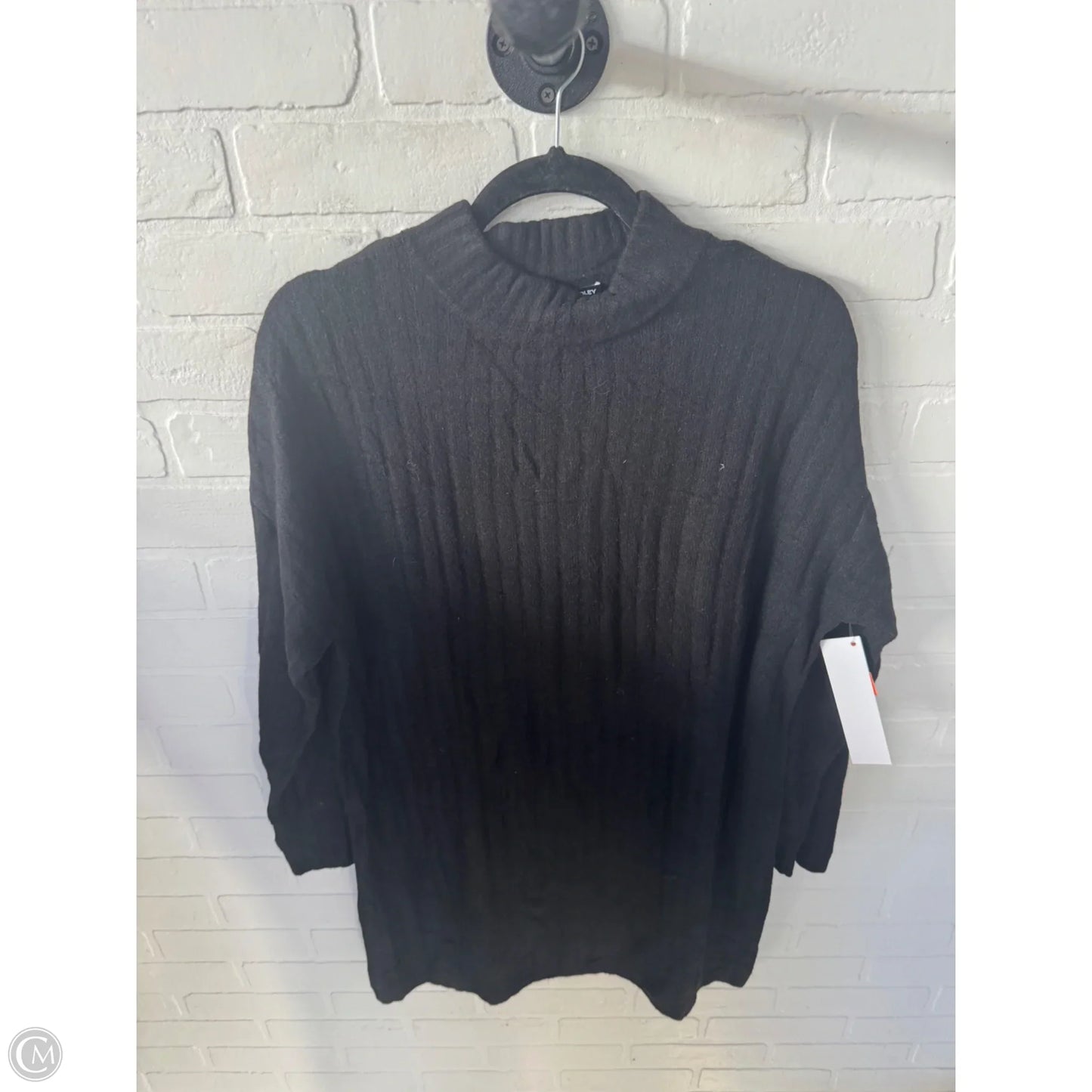 Dress Sweater By Hilary Radley In Black, Size: Xl