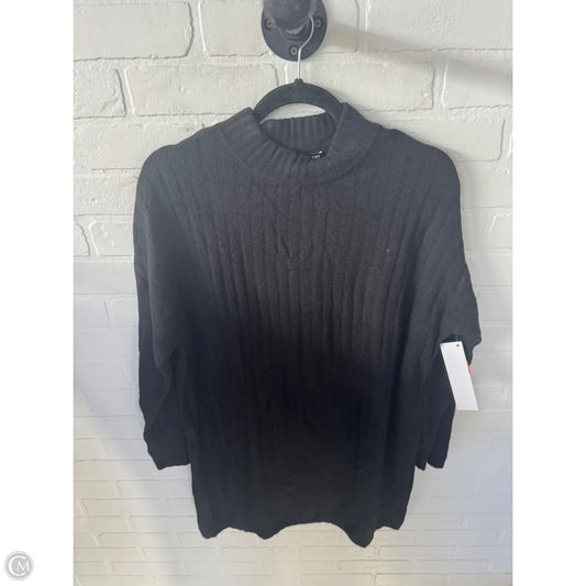 Dress Sweater By Hilary Radley In Black, Size: Xl