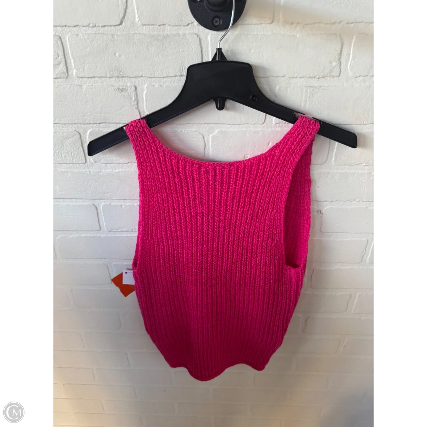 Vest Sweater By Lulus In Pink, Size: S