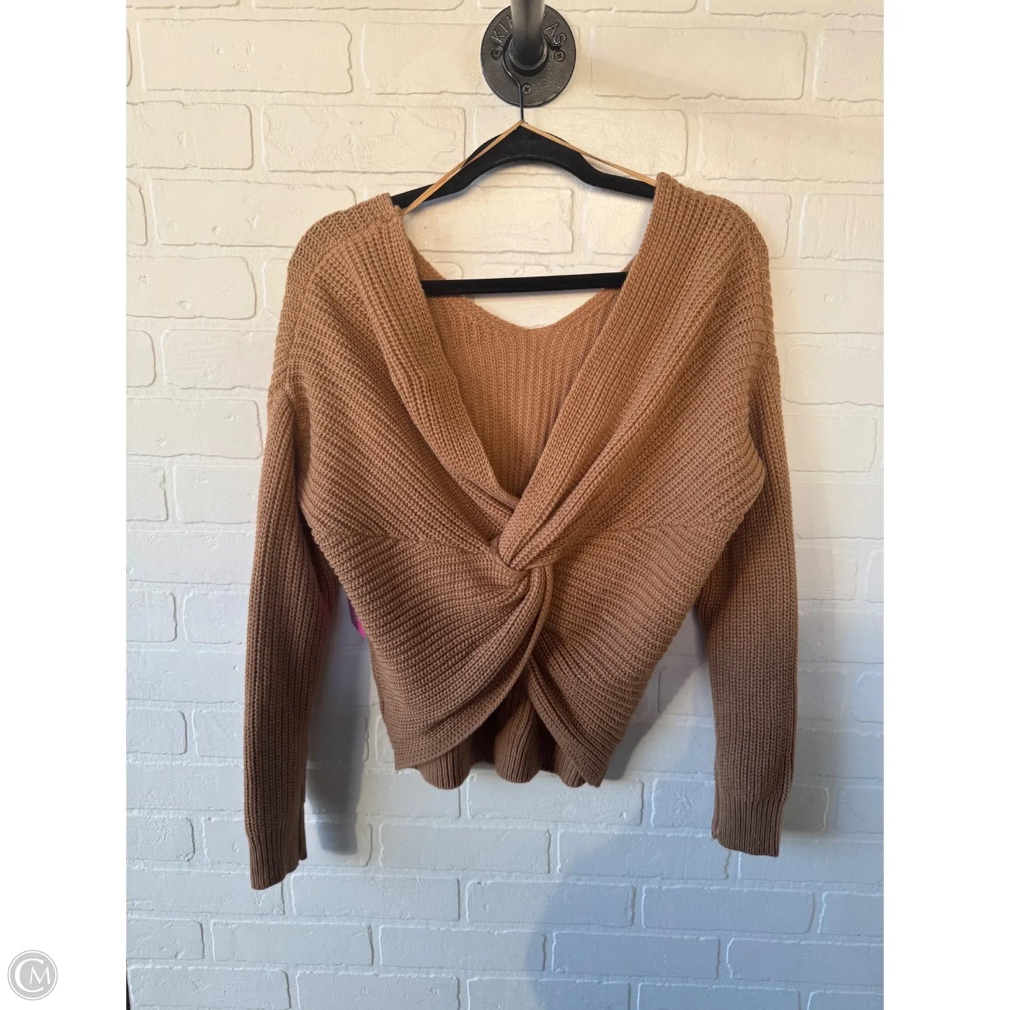 Sweater By Love Tree In Brown, Size: M