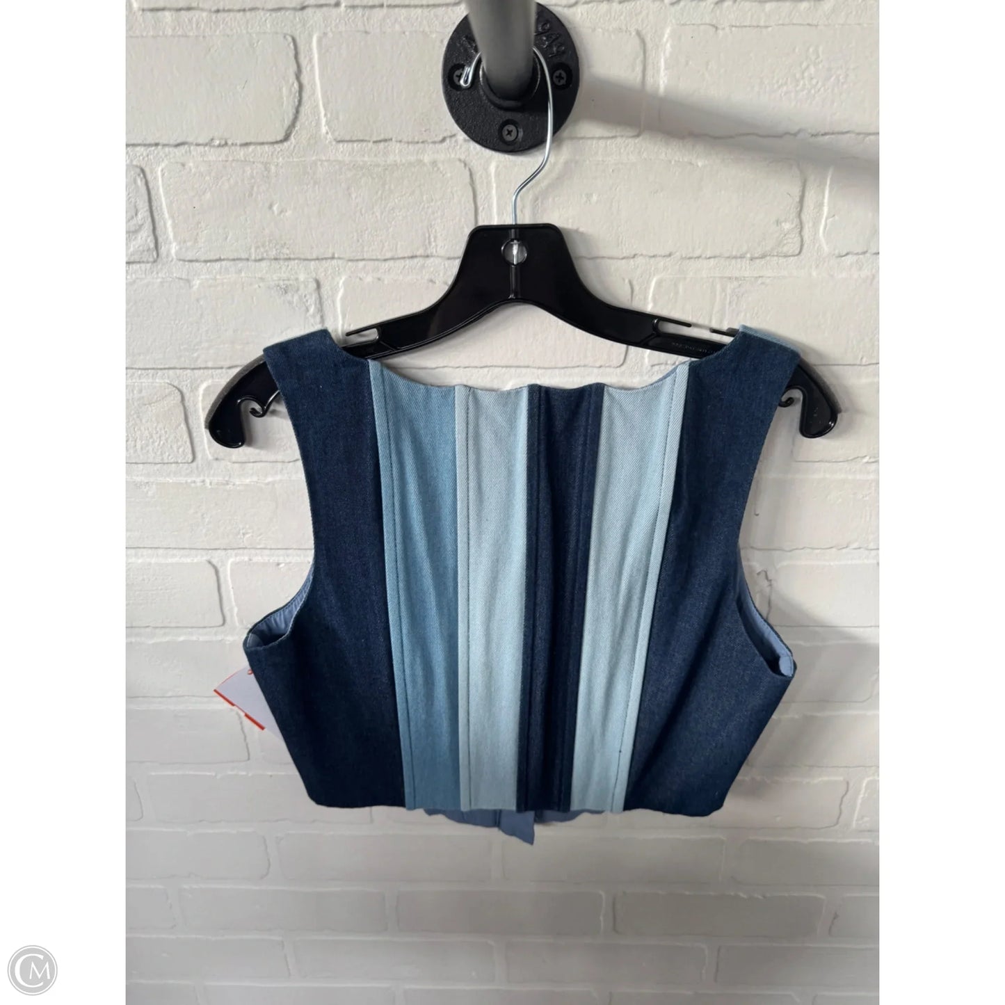 Top Sleeveless By Altard State In Blue Denim, Size: M
