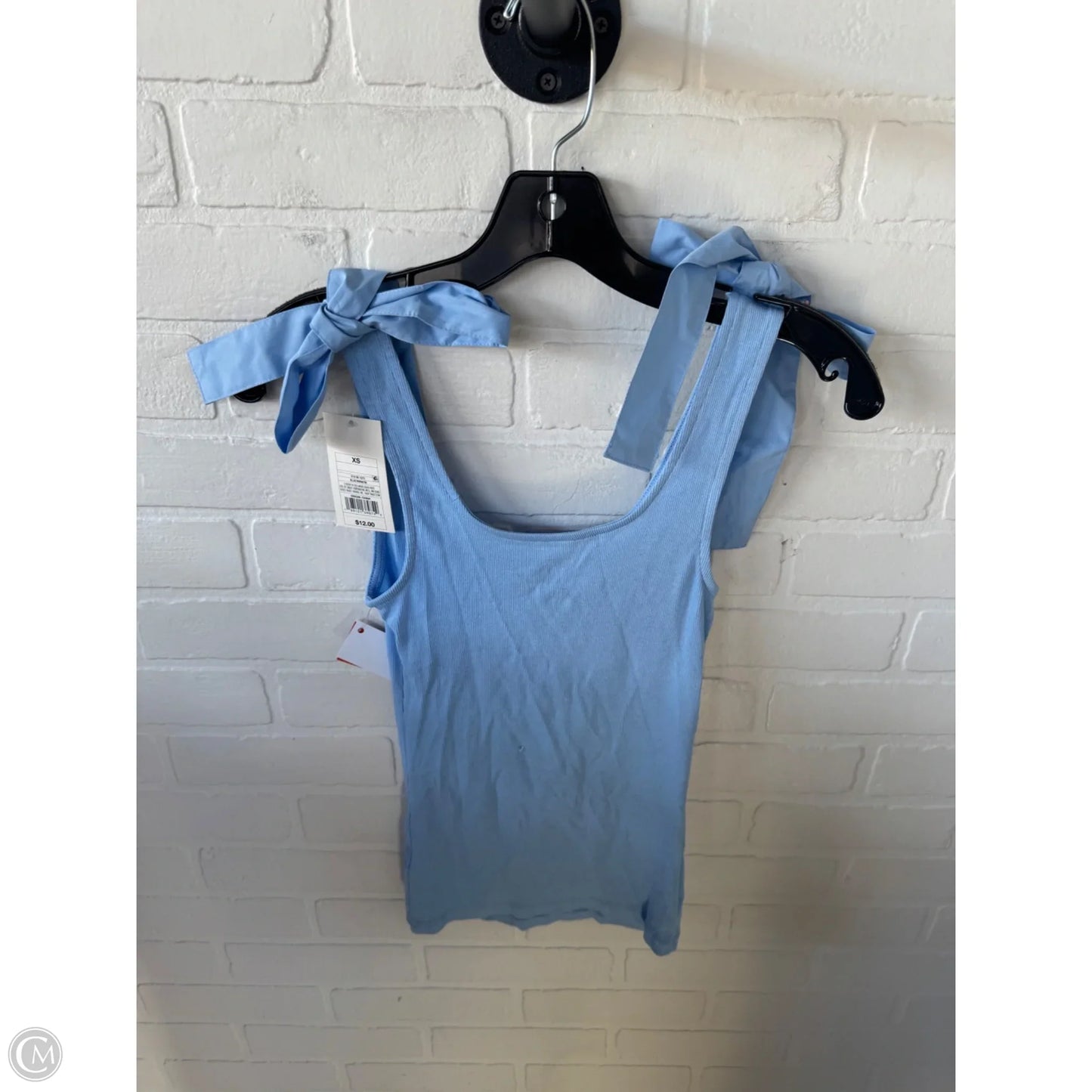 Top Sleeveless By A New Day In Blue, Size: Xs