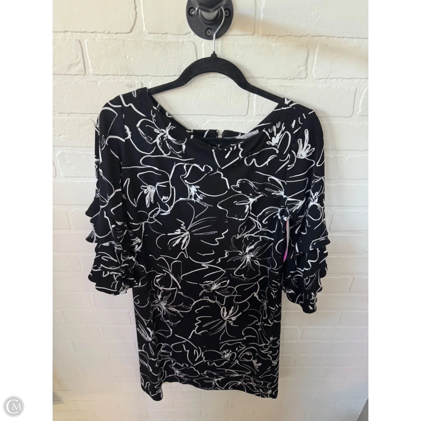 Dress Work By Dannyandnicole In Black & White, Size: M