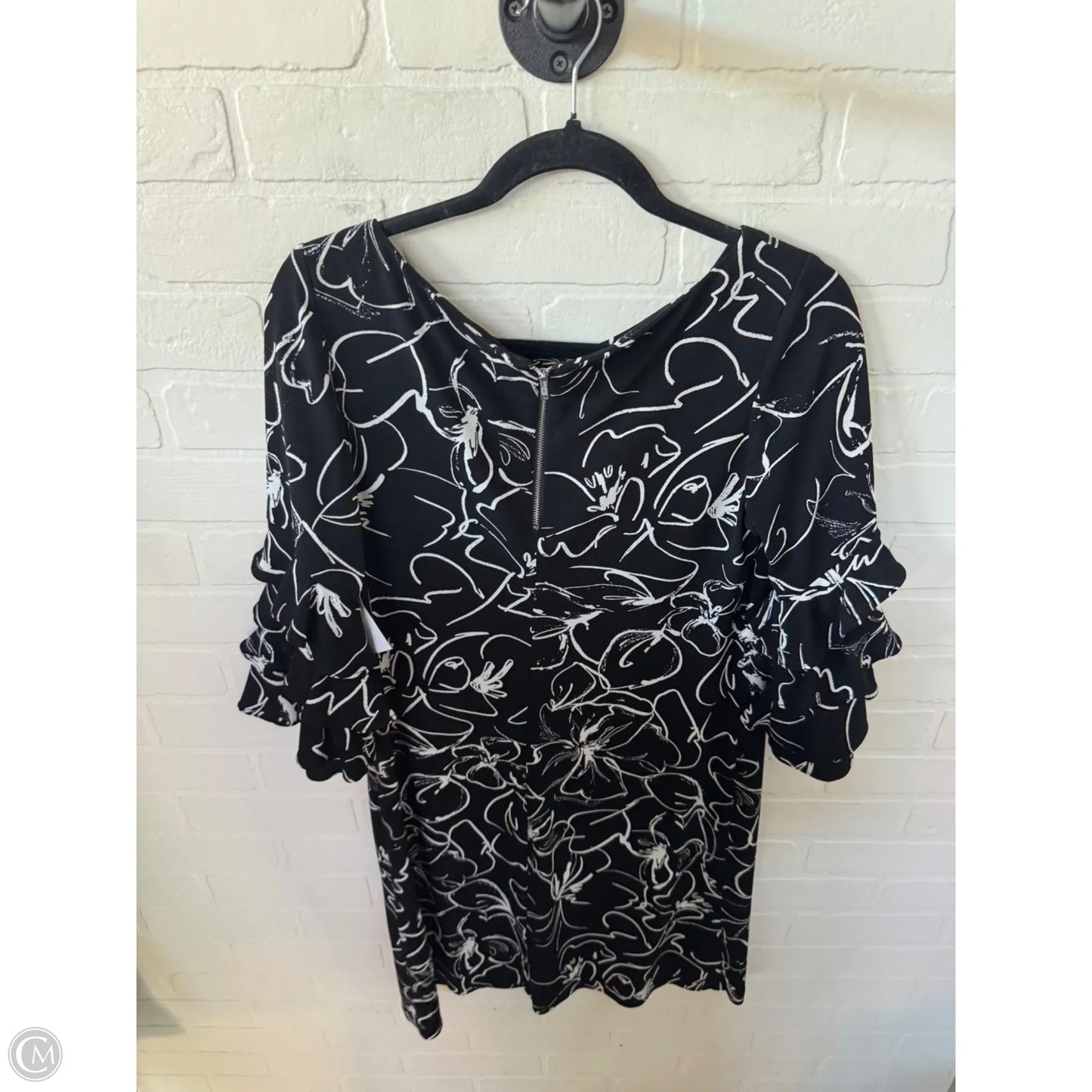 Dress Work By Dannyandnicole In Black & White, Size: M