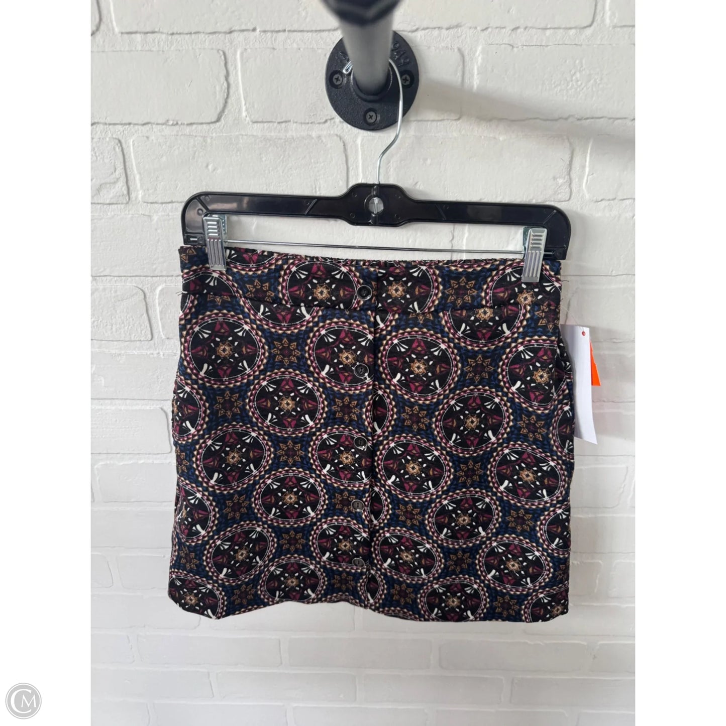 Skirt Mini & Short By Lush In Black & Blue, Size: 4