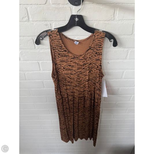 Dress Casual Short By Old Navy In Animal Print, Size: M