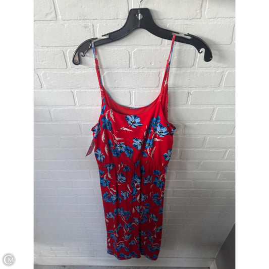 Dress Work By Cece In Blue & Red, Size: M