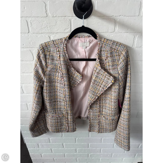 Blazer By Loft In Multi-colored, Size: M