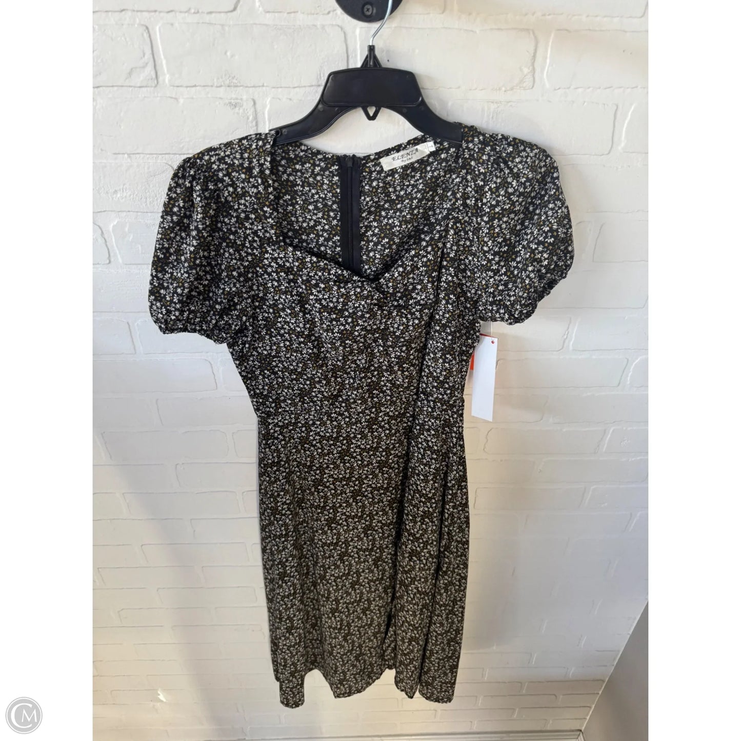Dress Work By Clothes Mentor In Black & Cream, Size: L