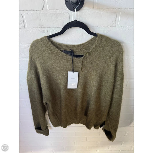 Sweater By Zara In Green, Size: L