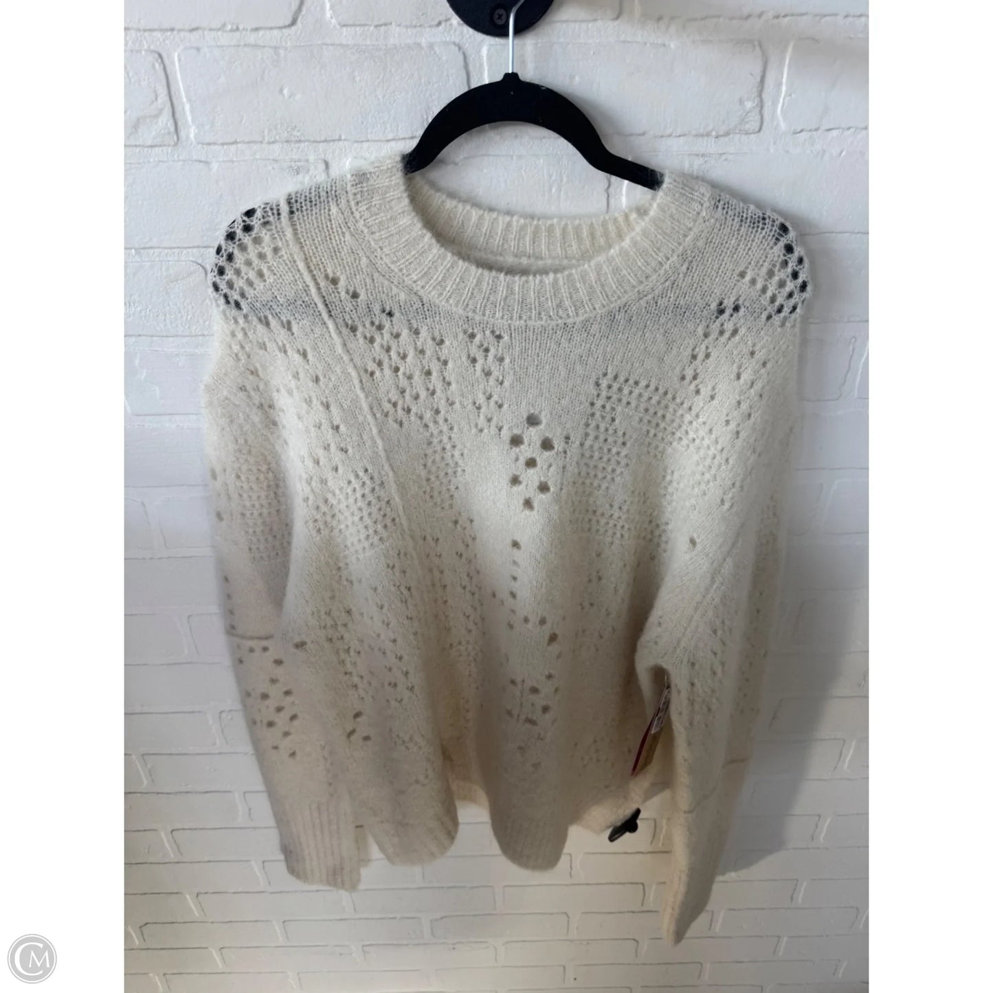 Sweater Designer By All Saints In Cream, Size: L