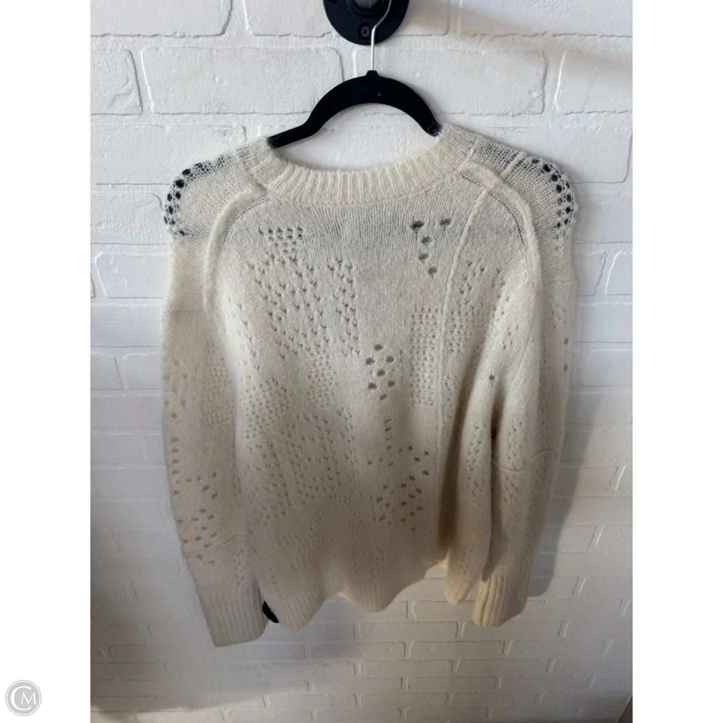 Sweater Designer By All Saints In Cream, Size: L