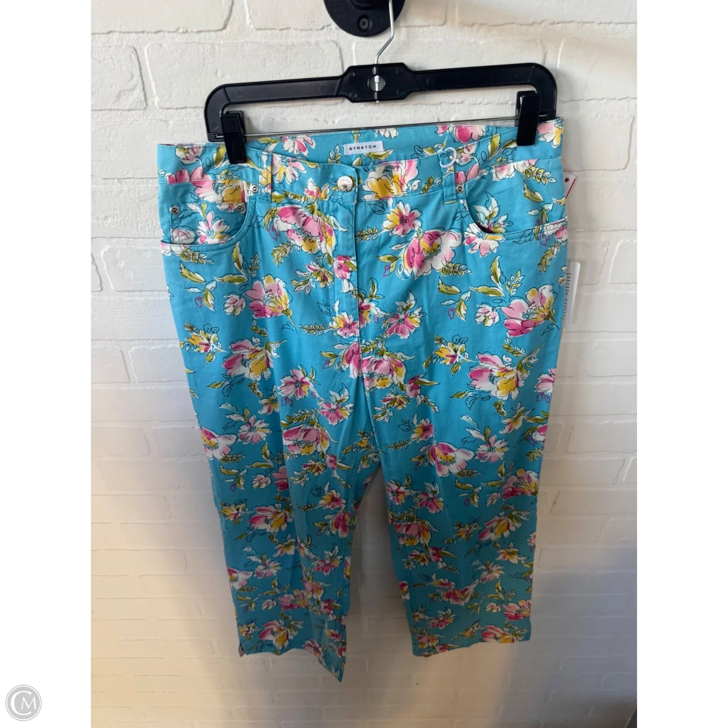 Pants Chinos & Khakis By Jones New York In Blue & Pink, Size: 12